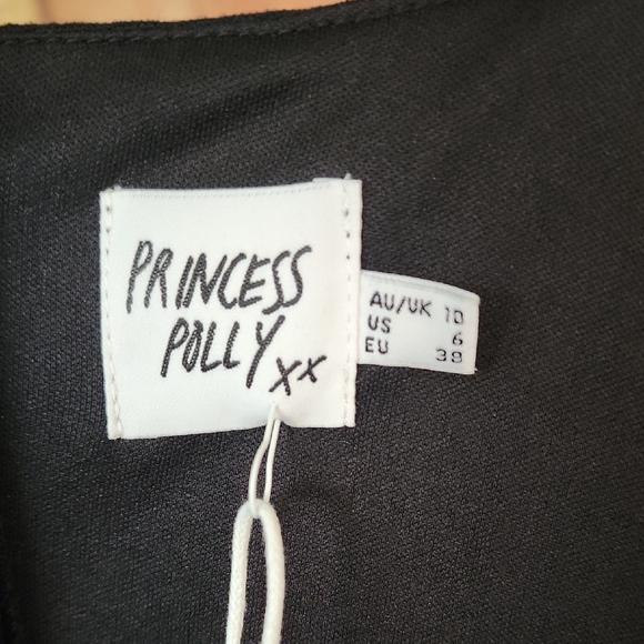 Princess Polly Black Long Sleeve Dress - Picture 6 of 9